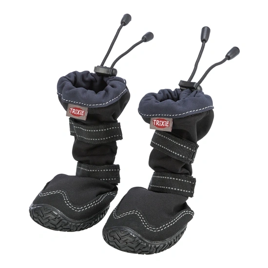 Trixie Kutyacipő Walker Active hosszú szárú M-L 2db/csomag fekete