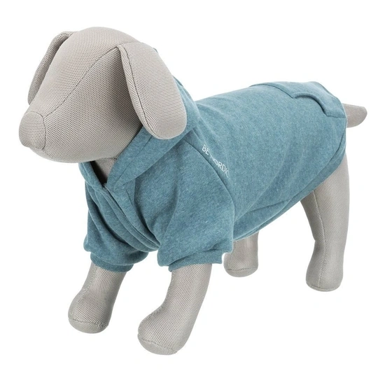 Trixie Kutyaruha BE NORDIC Flensburg Pulóver, Kapucnis M 50cm Olajkék