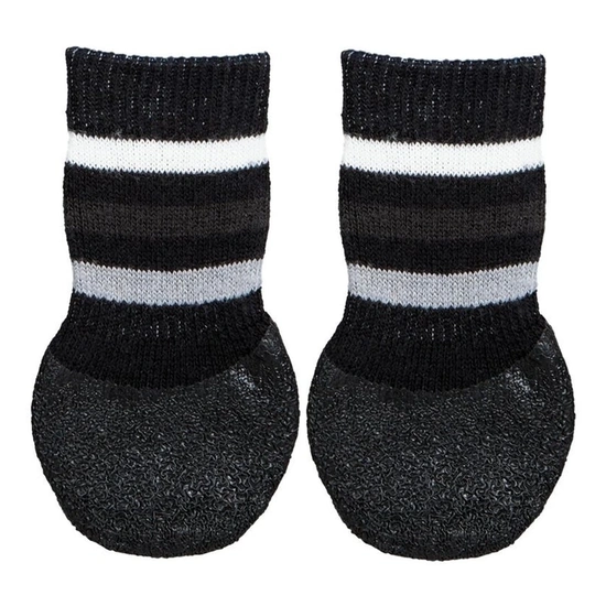 Trixie Kutyazokni csúszásmentes XS-S 2db/csomag fekete