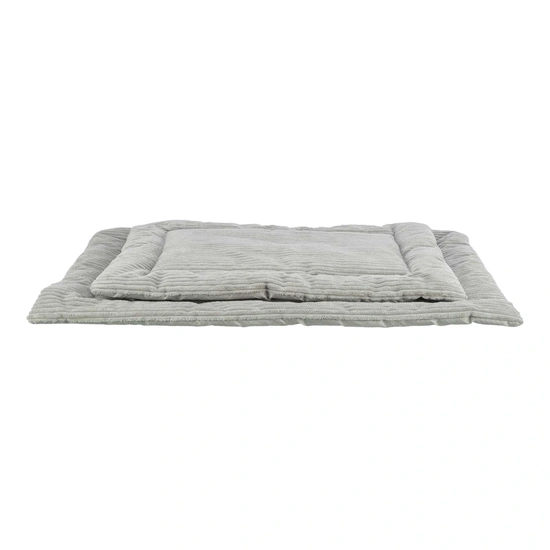 Trixie Matrac Jonna, Kordbársony Plüss, 90x65cm, Szürke