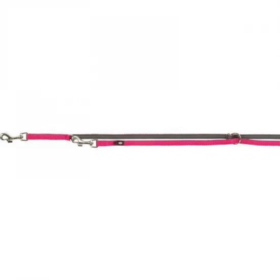 Trixie Neoprén hosszabbítható póráz XS 2m/10mm fuchsia/grafit