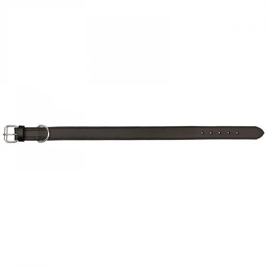 Trixie Nyakörv Active bőr L-XL 55-65cm/40mm fekete