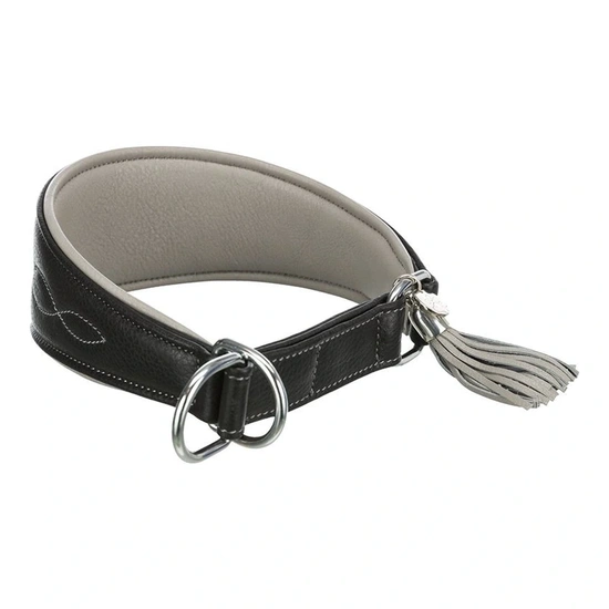 Trixie Nyakörv Active Comfort Agaraknak S–M 33–42 cm/60mm Fekete/Szürke