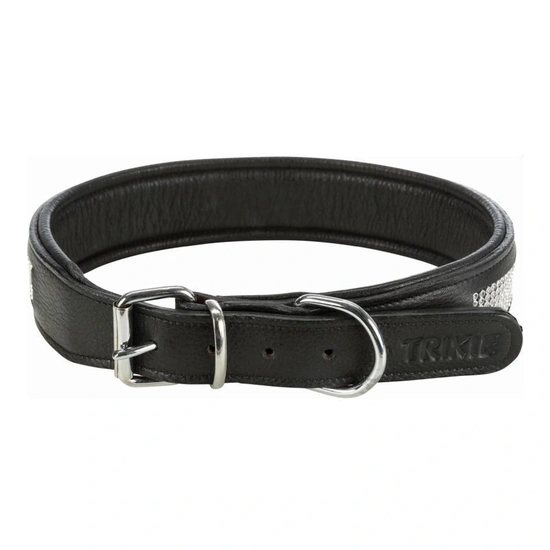Trixie Nyakörv Active Comfort Strasszkövekkel M 38–48cm/25mm Fekete