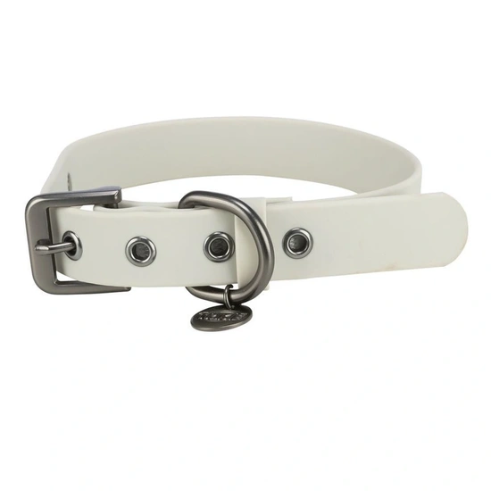 Trixie Nyakörv CityStyle PVC, M 35-42cm/20mm szürke
