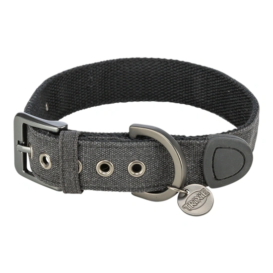Trixie Nyakörv CityStyle szövet, extra széles, M-L 40-47cm/30mm fekete