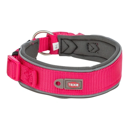 Trixie Nyakörv Premium extra széles, XS-S 27-35cm/25mm lila/szürke