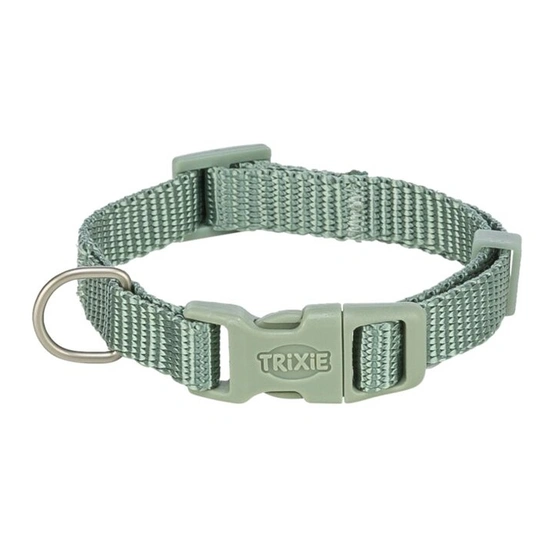 Trixie Nyakörv Premium XXS-XS: 15-25 cm/10 mm, Zsálya zöld