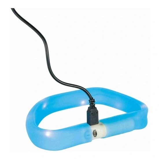 Trixie Nyakörv Világítós Usb-El L-Xl 70cm/30mm Kék