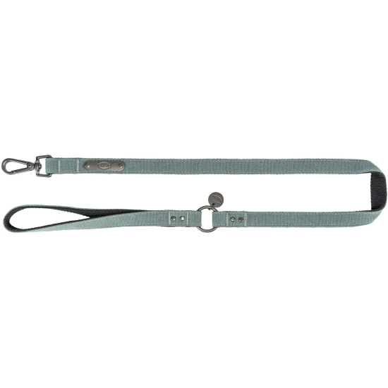 Trixie Póráz CityStyle, Pamut, S–M: 1,20 m/13 mm, Zsálya zöld