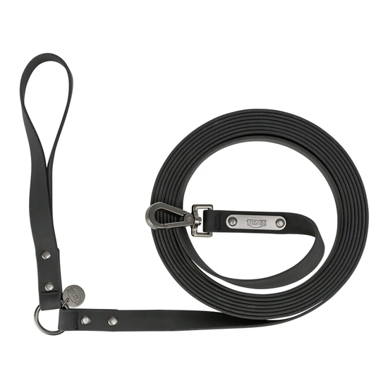 Trixie Póráz CityStyle nyomkövető PVC M-L 5m/20mm fekete