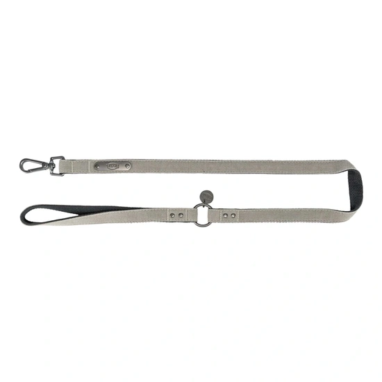 Trixie Póráz CityStyle, Pamut, M–L: 1,00 m/20 mm, Világos szürke