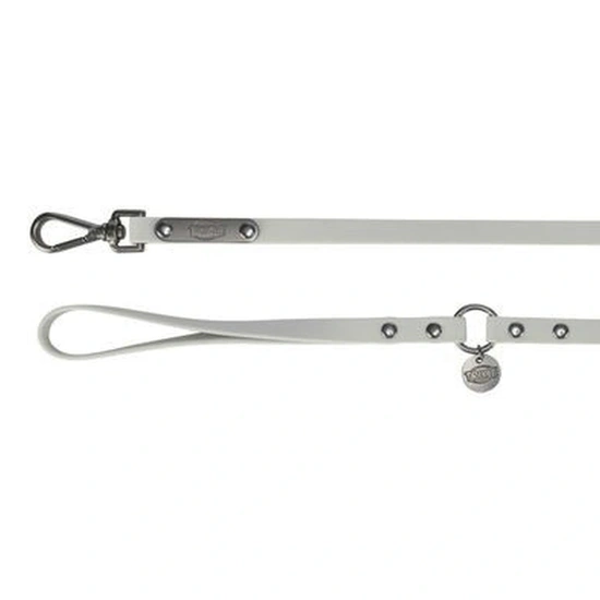 Trixie Póráz CityStyle PVC,S-M 1,2m/13mm, szürke