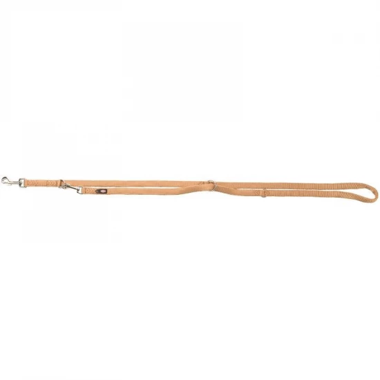 Trixie Prémium hosszabbítható dupla póráz L–XL 2 m/25mm karamell