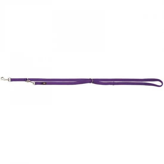 Trixie Prémium hosszabbítható dupla póráz XS–S 2 m/15mm ibolya