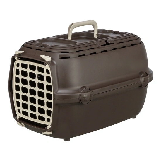Trixie Relax 1 szállítóbox, XS: 32 × 30 × 48 cm, barna