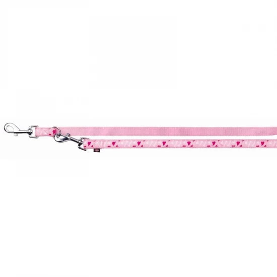 Trixie Rose Heart hosszabbítható póráz M-L 2m/20mm
