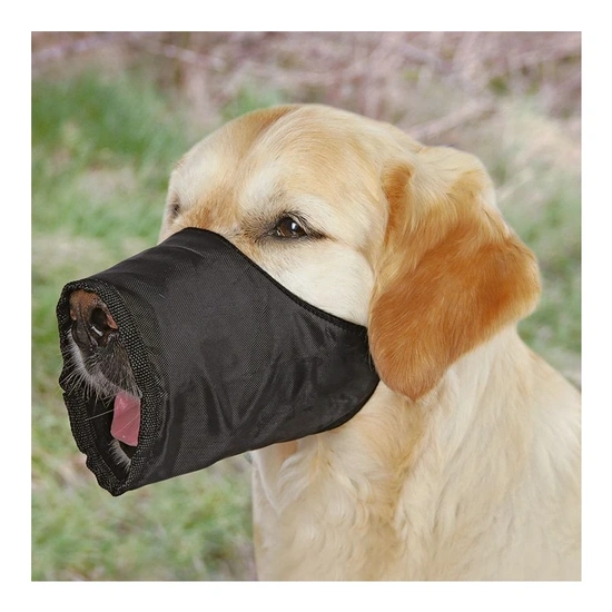 Trixie Szájkosár Nylon L fekete