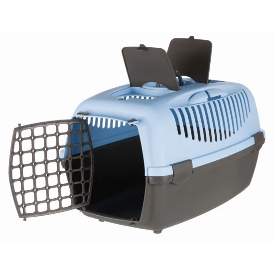 Trixie Szállító box Capri 3, S: 40x38x61cm Sötétszürke/pasztell kék