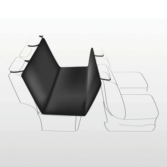 Trixie Ülésvédő Autóba 1,4*1,45m Fekete/Bézs