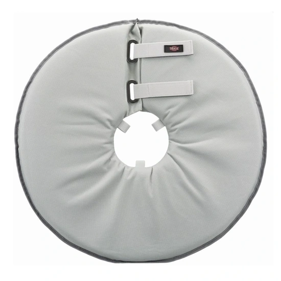Trixie Védőgallér M 38-42cm/21,5cm szürke