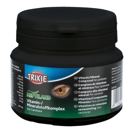 Trixie Vitamin és ásványi por húsevő hüllőknek 80g