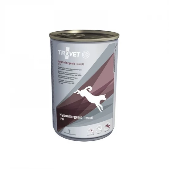 Trovet Hypoallergenic Insect (IPD) Dog konzerv 400g