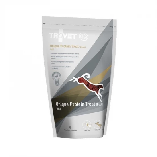 Trovet Unique Protein Treats Duck (UDT) Dog mini jutalomfalat 125g