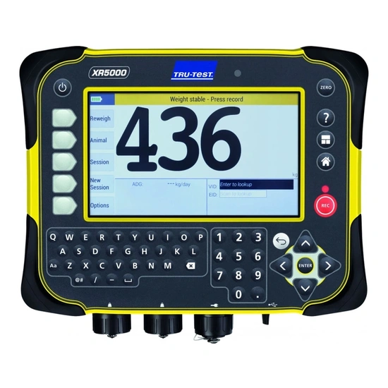 Tru-Test XR5000 Mérlegkijelző