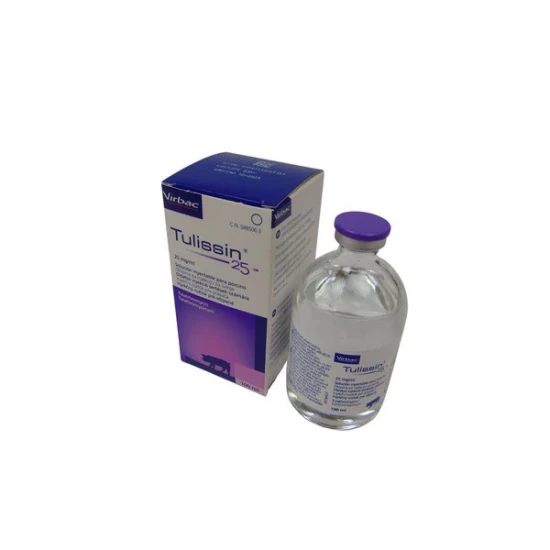 Tulissin 25 mg/ml injekció 100 ml