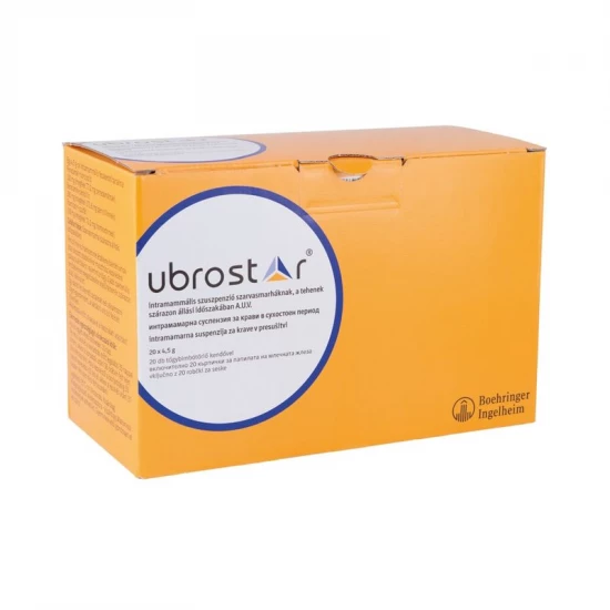 Ubrostar tőgyinfúzió 20x