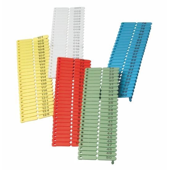 UKALTAG Füljelző juhoknak Többszínű (fehér) 1-100ig