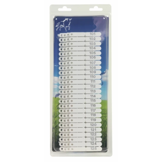 UKALTAG Füljelző juhoknak Többszínű (fehér) 101-200ig