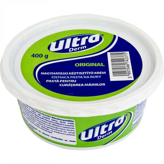 Ultra derm kéztisztító tégely. 400 G
