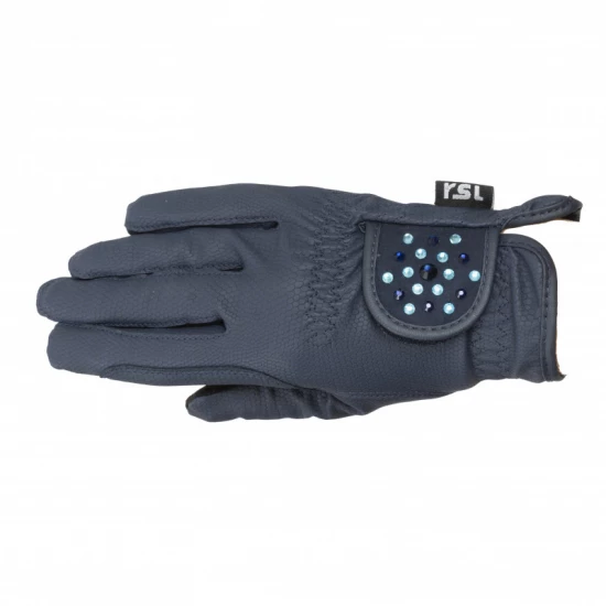 USG Ascona lovaglókesztyű, sötétkék, XL