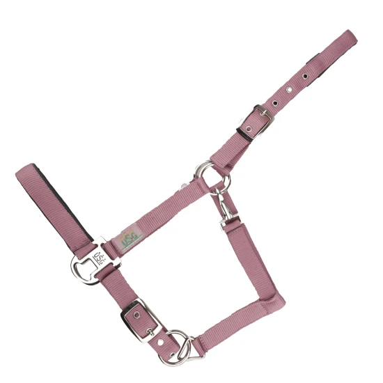 USG Bélelt kötőfék, bazsarózsa, full