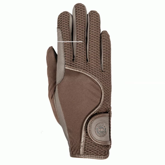 USG London lovaglókesztyű, barna, L