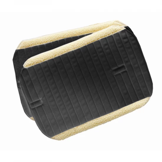 USG műszőrmés fáslialátét, fekete, 35x35 cm