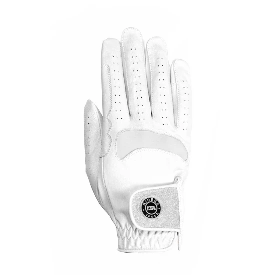 USG Paris lovaglókesztyű, fehér, M