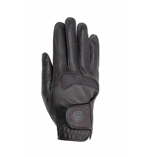 USG Paris lovaglókesztyű, konyak, L