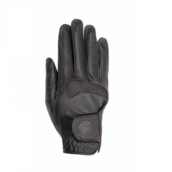 USG Paris lovaglókesztyű, konyak, M