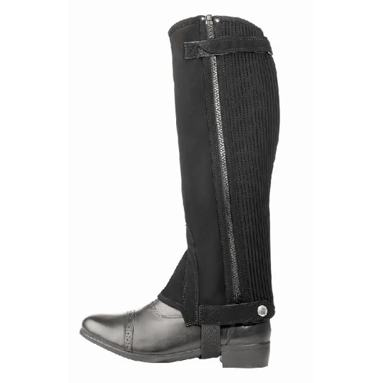 USG Siena Jodhpur Mini Chaps, Normál , fekete XL