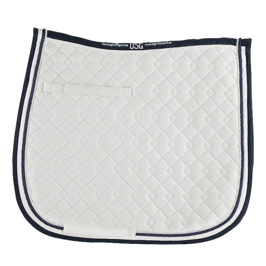 USG Steppelt univerzális nyeregalátét, fehér/sötétkék, full