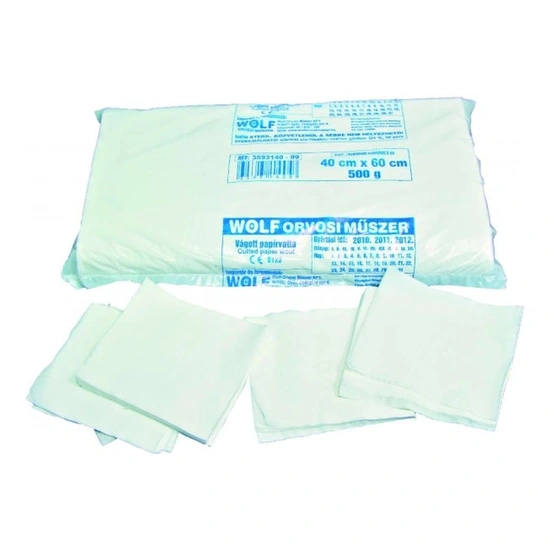 Vatta papír 15x15cm 1000 g Wolf