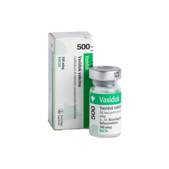 Vaxiduk vakcina 500 adag + oldószer