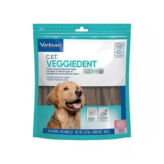 Veggiedent FR3SH rágószalag L 30 kg felett 15 db