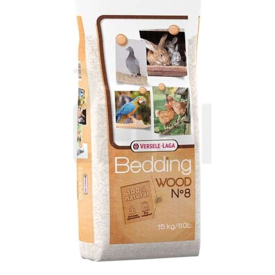 Versele-Laga Bedding Wood No 8 Faforgács zúzott bükkfából 15kg/60l