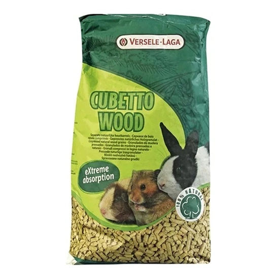 Versele-Laga Cubetto Wood préselt faforgács 7kg/12l