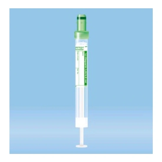 Vérvételi cső Li-He 4,5 ml S-Monovette 50 db zöld