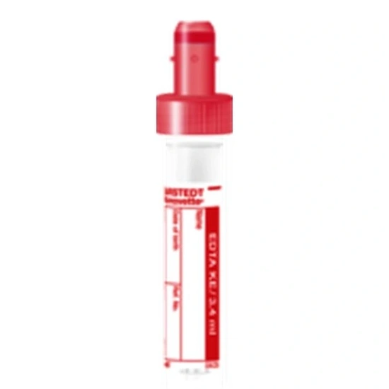 Vérvételi cső S- Monovette 3,4 ml Edta 65x13 mm 50 db